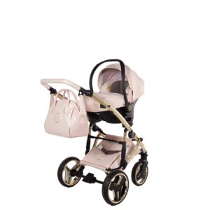 Cochecito Candy Premium Rosa Perla 3en1