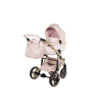 Cochecito Candy Premium Rosa Perla 3en1