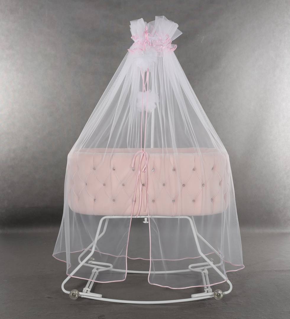 Minicuna Rosa Crystal - Imagen 2